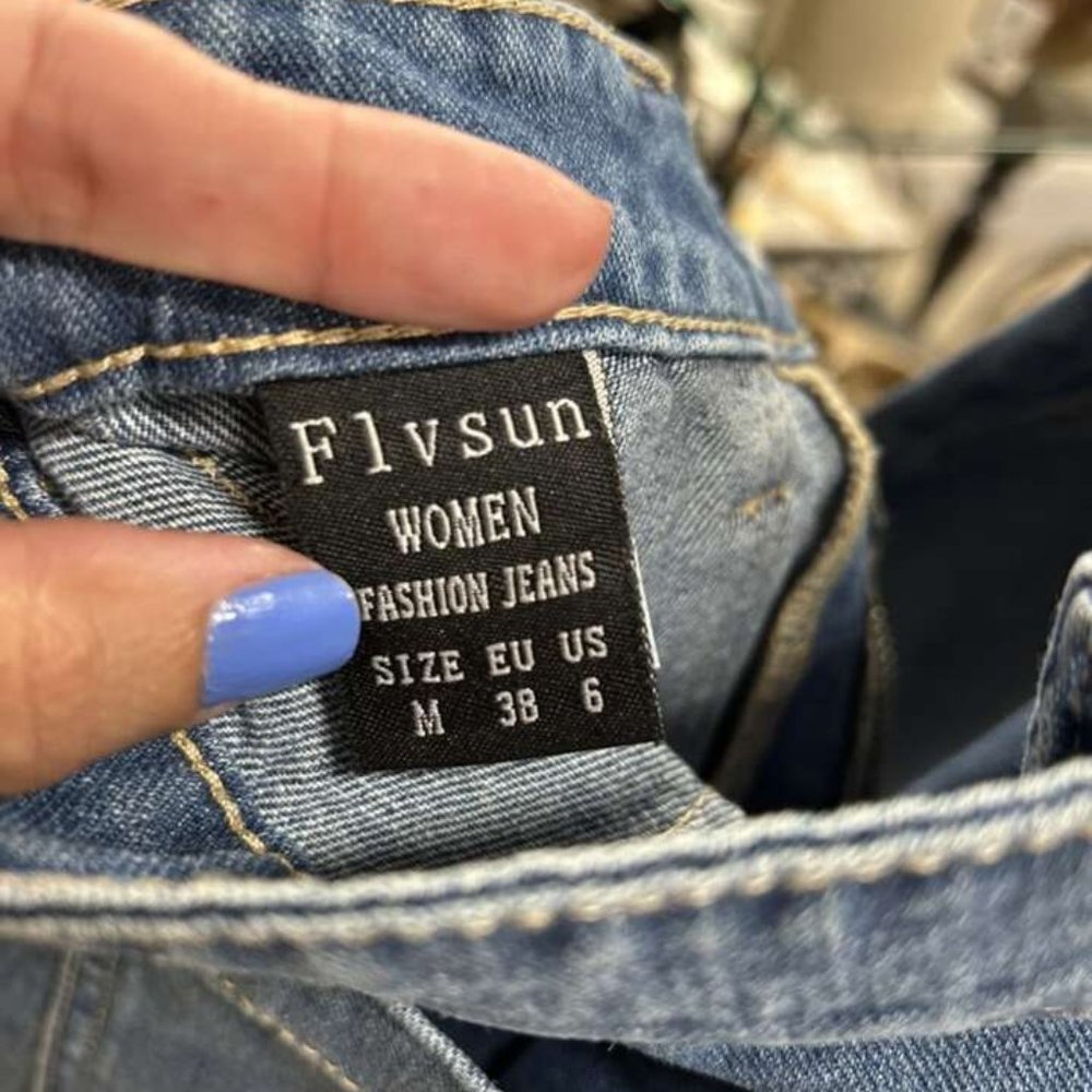 Flvsun Women's Jeans, Size 6